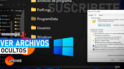 ver archivos ocultos windows 11