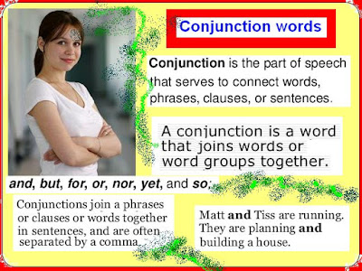 English Conjunction words