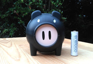 単三乾電池２本分の高さしかない蚊取り豚