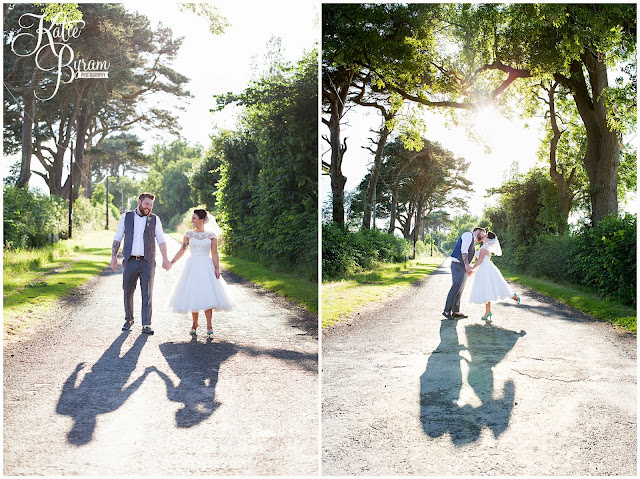 golden hour photograph, backlit wedding photograph, high house farm brewery wedding, barn wedding, barn wedding northumberland, northumberland wedding photographer, quirky wedding, katie byram photography, matfen barn wedding,