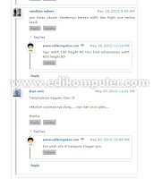 Cara Membuat multy reply komentar di blogspot