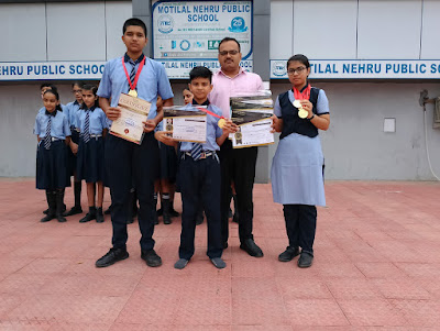 Students of Motilal School performed brilliantly in Foundation Olympiad