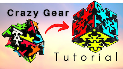 Como montar o Crazy Gear Cube / Tutorial / Cubo Mágico 3x3 Qiyi