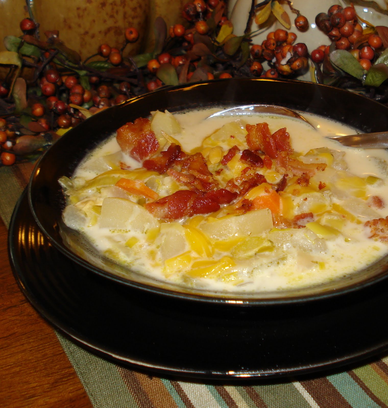 Creamy Potato Leek Soup