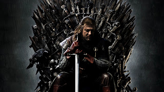 Sean Bean as Eddard Stark on Throne HD Wallpaper