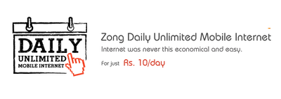 Daily Unlimited Mobile Internet