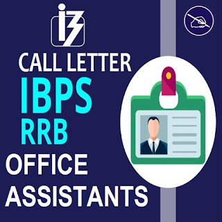 IBPS RRBs-IX Office Assistants Preliminary Examination Call letter 