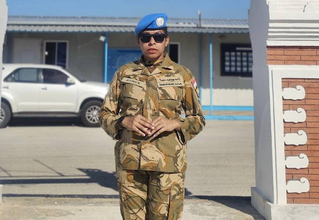 Serda Agnex Yomima Yaru, Puteri Papua Jadi Anggota Satgas FHQSU XXVI-01 2023 UNIFIL