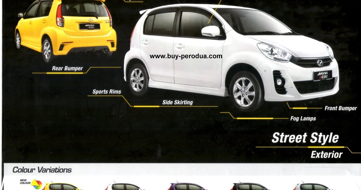 Gambar dan Harga Perodua Myvi 1.5 Extreme 2011  Sumber 