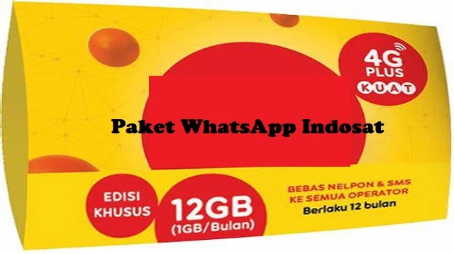 Paket WhatsApp Indosat