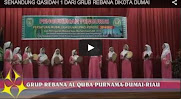 SENANDUNG QASIDAH 1 DARI GRUB REBANA DIKOTA DUMAI