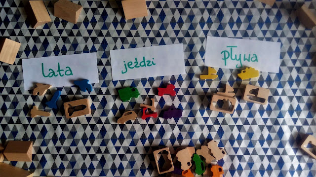 nauka czytania, czytanie globalne zabawki dla dzieci "MEMO przestrzenne. Pojazdy", Epideixis 