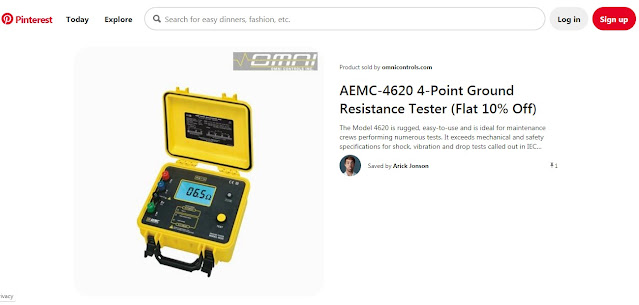 AEMC-4620 4-Point Ground Resistance Tester