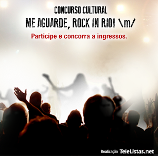 Concurso Cultural “Me Aguarde, Rock in Rio!”