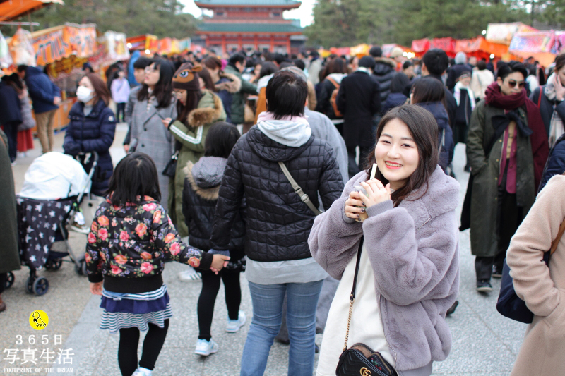 お正月の家族写真の出張撮影 in 京都