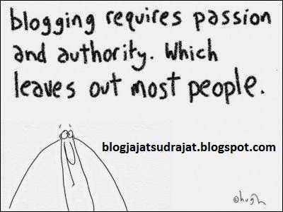 Hal Yang Mesti Diperhatikan Pada Tulisan dan Tampilan Blog Anda
