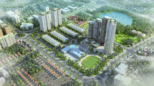 Phối cảnh dự án Mon City