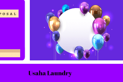 (Pdf) Contoh Proposal Usaha Laundry