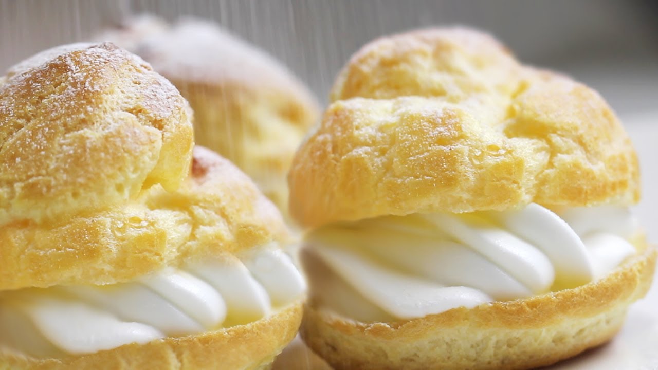 CREAM PUFF Filling Jagung Meleleh ~ Media Sosial