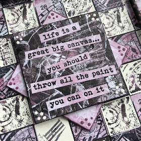 PaperArtsy HP1902 - tiled canvas - by Nikki Acton