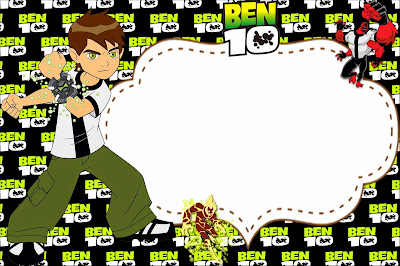 Resultado de imagem para convites fazendo festa ben 10