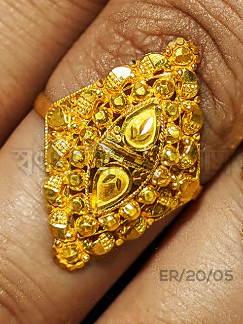 ৩ আনা আংটি (Gold Ring) 18/21/22 Karat KDM Price in Bangladesh