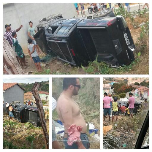 ARAPIRAQUENSE SOFRE ACIDENTE NO DISTRITO DE LAGOA DE SÃO JOSÉ