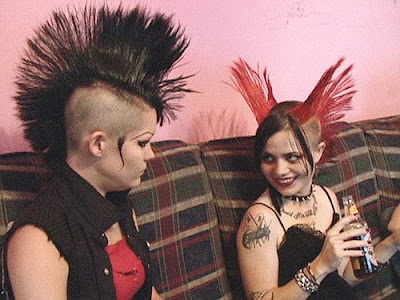 Punk Hairstyle with Punk Mohawk Haircuts