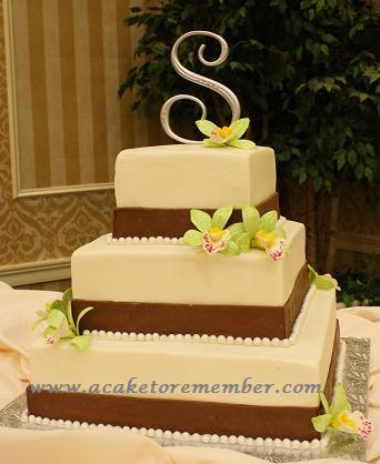 Here's the wedding cake of the