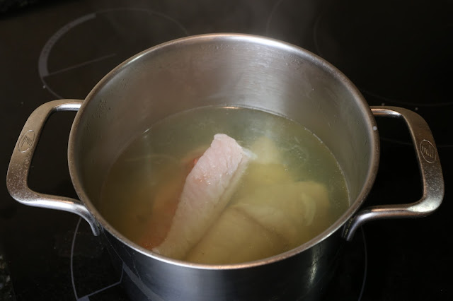 Preparación de paté o pastel de cabracho