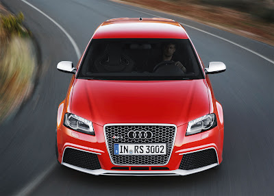 2012 Audi RS 3 Sportback Front Top View