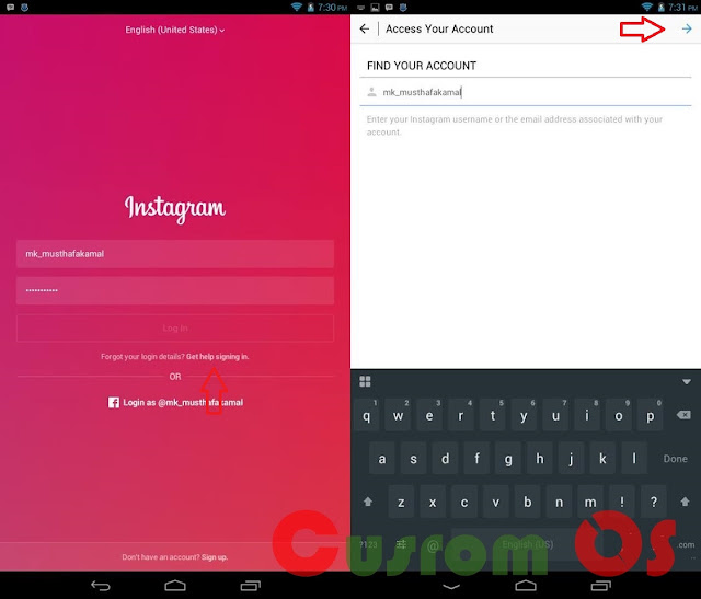 Cara Mengatasi Lupa Password Instagram Android