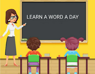 LEARN A WORD A DAY today words list for level 1,2,3,4