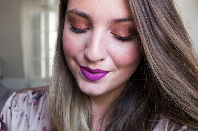 Tutoriel maquillage avec la Naked Heat de Urban Decay