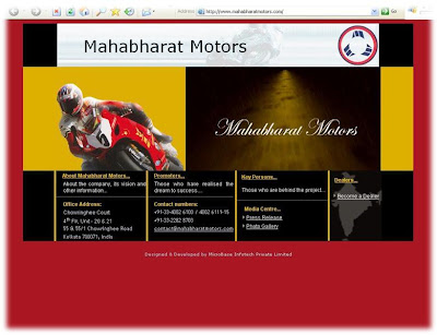 Mahabharat Motors Website