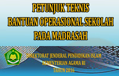 Juknis BOS Madrasah Kemnag (MI, MTS, dan MA)