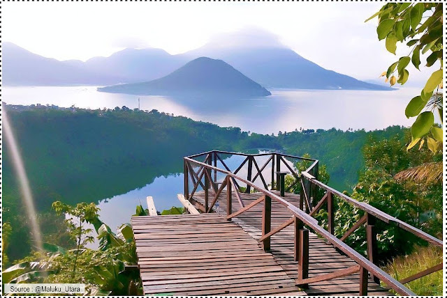 Surga itu Ternate, tempat wisata yang keren salah satunya danau laguna