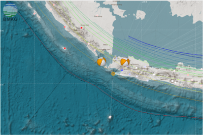 BMKG Catat 20 Gempa Susulan dan Berpusat di wilayah Samudera Hindia Selatan Jawa