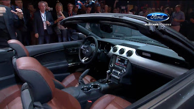 Novo Mustang Conversível 2015 - interior