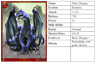 Rage of Bahamut Baby Dragon