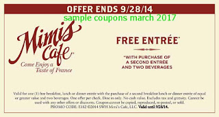 Mimis Cafe coupons march