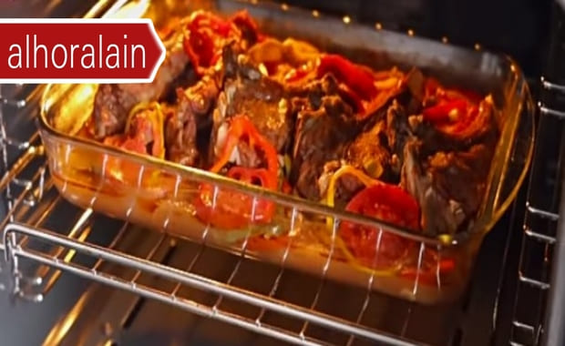 صينية اللحمة المشوية بالبطاطس بتتبيلة خطيرة