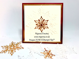 Snow is Glistening Christmas Card #7 Nigezza Creates