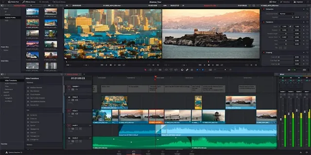 برنامج دا فينشي ريزولف (DaVinci Resolve)