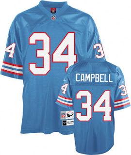 Earl Campbell Throwback Jersey - Houston Oilers