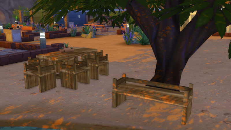 The Sims 4 Outdoors Set