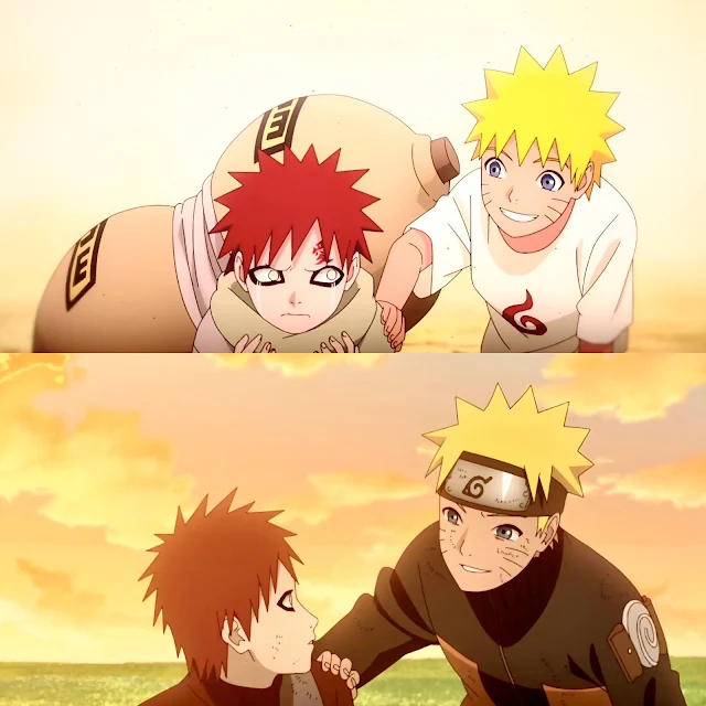 Naruto and Gaara