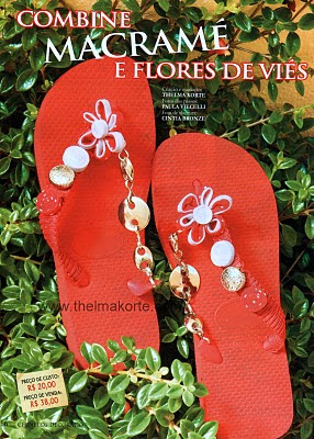 CHINELO BORDADO COM FLOR DE VIÉZ