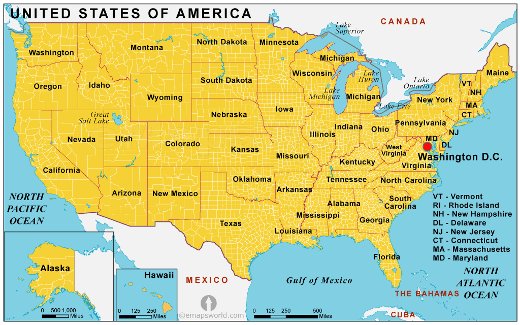 Profil Negara Amerika Serikat Geograph88