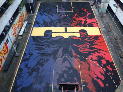  Iconic Basketball Court at the Tenement Ready for LeBron James 